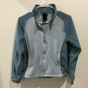 The North Face Two Tone Blue Fleece Jacket Women’s XS